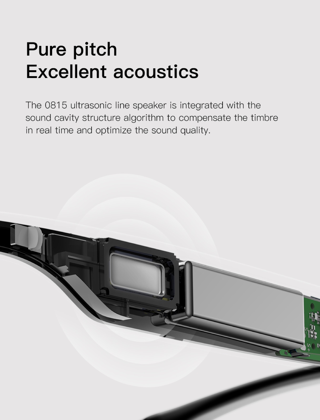 OXIVUE M01PRO AI smart glasses — feature detail 09