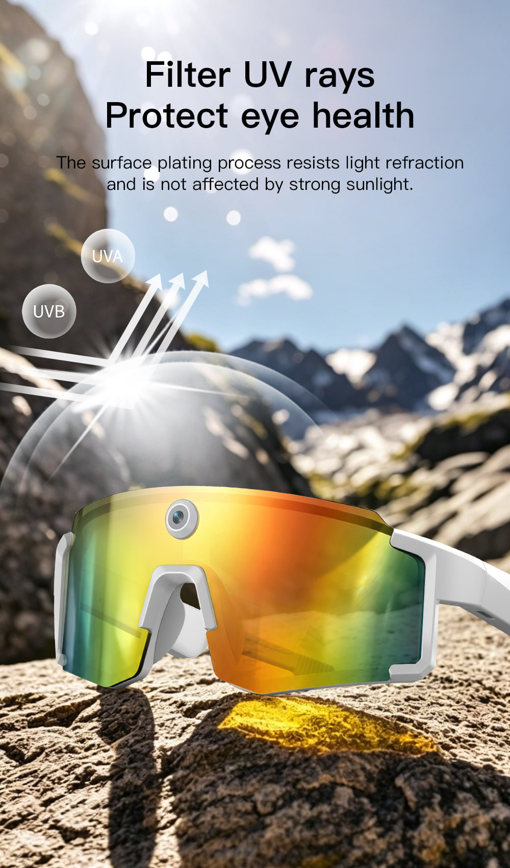 OXIVUE M14 AI smart glasses — feature detail 02