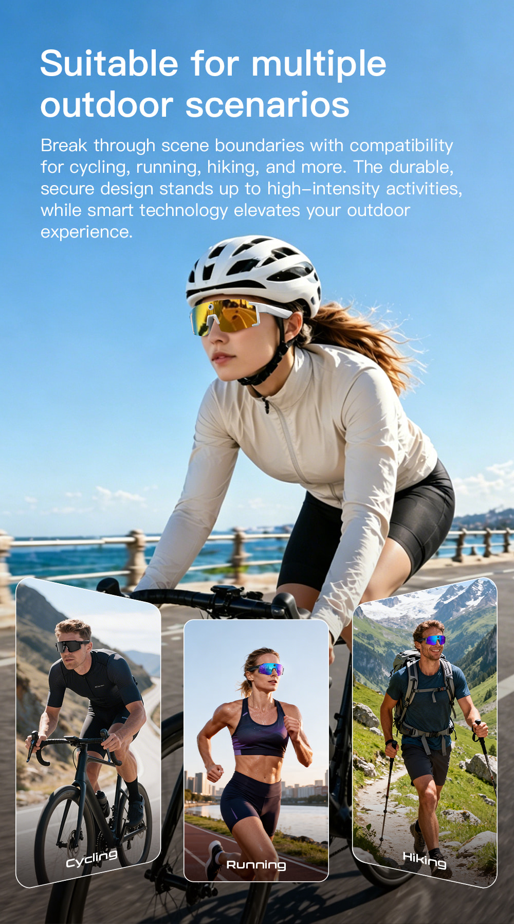 OXIVUE M14 AI smart glasses — feature detail 08